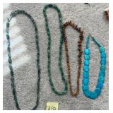 N1 - COLORFUL STONE BEADED NECKLACES