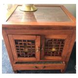 N1 - ASIAN WOOD CABINET WITH INLAY DECOR (M51)