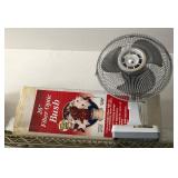 N1 - ELECTRIC FAN, DECORATIVE FIBER OPTIC BUSH(G7)