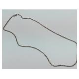 722 -STERLING 9" NECKLACE (119)