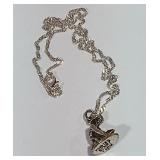 722-STERLING NECKLACE W/KNOTTS BERRY FARM (111)