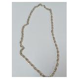 722 - STERLING 12" NECKLACE(34)