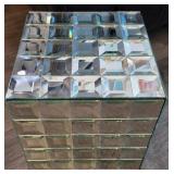 722 - 10"T MIRRORED STAND (K164)
