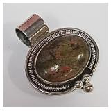 722 - STERLING STONE PENDANT (61)