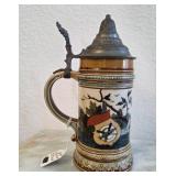 W - ANTIQUE METTLACH STEIN (K119)