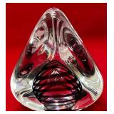 722 - STUDIO AHUS ART GLASS PAPERWEIGHT (K51)