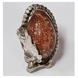 722 -STERLING RING SZ8