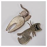 722 -STERLING PET PIECES(74)