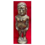722 - CAST METAL TRIBAL ART FIGURE (K15)