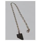 722 -STERLING PENDANT W/NECKLACE(58)