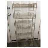 722 - METAL STORAGE RACK (A230)