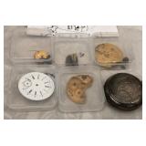 722 - VINTAGE POCKET WATCH PIECES (A190)