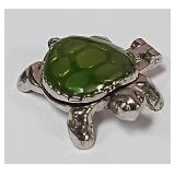 722 -STERLING TURTLE PENDANT(18)
