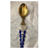 722 - COLLECTIBLE STERLING SILVER SPOON (DENMARK)