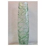 722 - ART GLASS VASE 16"T (K130)