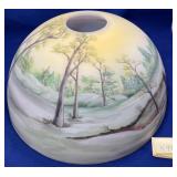 722 - HAND PAINTED VINTAGE HAIR RECEIVER (K90)