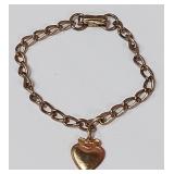 722- HEART SHAPED PANDANT W/NECKLACE(53)