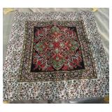 722 - COLORFUL THROW BLANKET WITH TASSELS (G29)