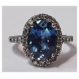 722 -STERLING RING SZ 7 (102)