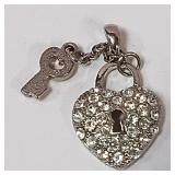 722 -STERLING PENDANT LOCK(73)