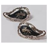 722 -STERLING EARRING CLAMP ON(75)