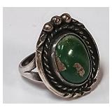 722 -STERLING RING SZ 7.5(92)