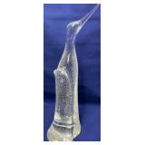 722 - MURANO ART GLASS SCULPTURE SIGNED (K57)
