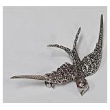 722 -STERLING BIRD BROOCH/PIN(31)