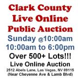 WELCOME TO OUR SUN. @10am ONLINE PUBLIC AUCTION