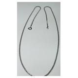 STERLING SILVER 16INCH LINK CHAIN 3.00GRS