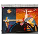 11 - HEISS FRAMED ARTWORK SIGNED 44X64