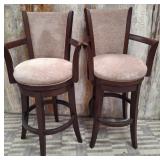 11 - PAIR OF MATCHING BAR STOOLS (C26)