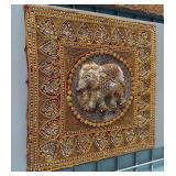 11 - JEWELED ENCRUSTED TAPESTRY 17X34