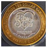 SILVER CITY CASINO STRIKE .999 SILVER ( 39)