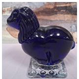 11 - ART GLASS FIGURINE 5"T (S52)