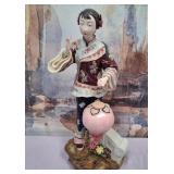 11 - VINTAGE CHINESE PORCELAIN FIGURINE (S96)