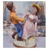 11 - SQUARE DANCERS PORCELAIN FIGURINE (S53)