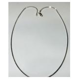 STERLING SILVER 16INCH SNAKE CHAIN 6.20GRS