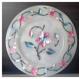 403 - PIETRA DURA INLAY MARBLE PLATE (N)