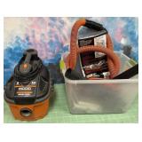 11 -  SMALL RIGID CAR VAC W/ACCESSORIES