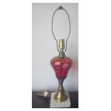 403 -VINTAGE TABLE LAMP BASE (NO SHADE)