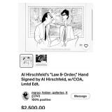 11 - "LAW N ORDER " HERSCHFELD LITOGRAPH