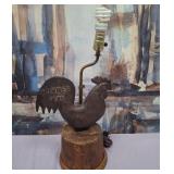 11 - FARM-STYLE TABLE LAMP BASE (NO SHADE) (S29)