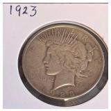 1923 - PEACE SILVER DOLLAR (#35)