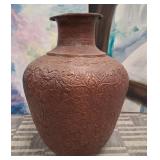 11 - RUSTIC STYLE DECORATIVE VASE 29"T