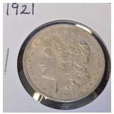 1921 - MORGAN SILVER DOLLAR (#15)