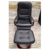 11 - RECLINING ARMCHAIR & OTTOMAN (C11)