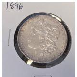 1896 - MORGAN SILVER DOLLAR (#13)