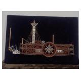 403 - COPPER WIRE STRING ART STEAMPUNK (N)