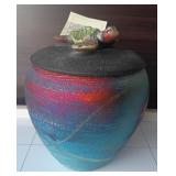 403 - HAWAIIAN SAND CEREMONIAL JAR (N)